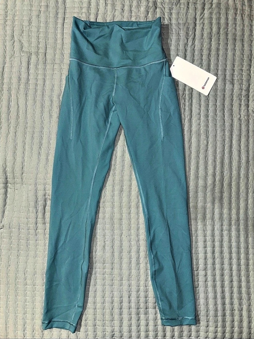 Lululemon NWT Wunder Train High-Rise Tight 25" - Teal - 4